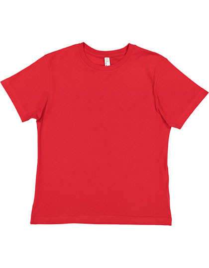 Rabbit Skins Youth Fine Jersey T-Shirt Red