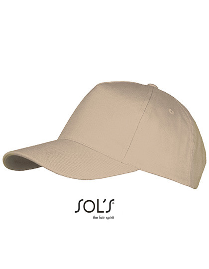 SOL´S Five Panels Cap Long Beach Beige