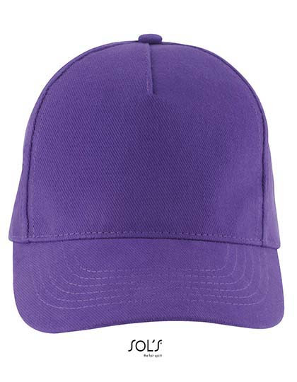 SOL´S Five Panels Cap Long Beach Dark Purple