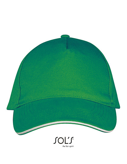 SOL´S Five Panels Cap Long Beach Kelly Green