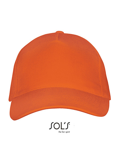 SOL´S Five Panels Cap Long Beach Orange