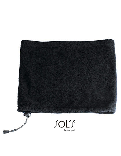 SOL´S Fleece Neck/Head Warmer Blizzard Black