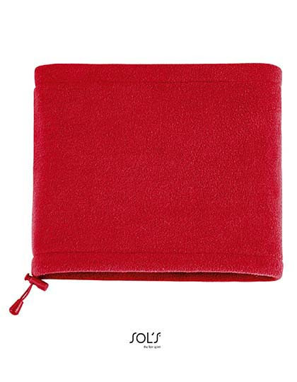 SOL´S Fleece Neck/Head Warmer Blizzard Red