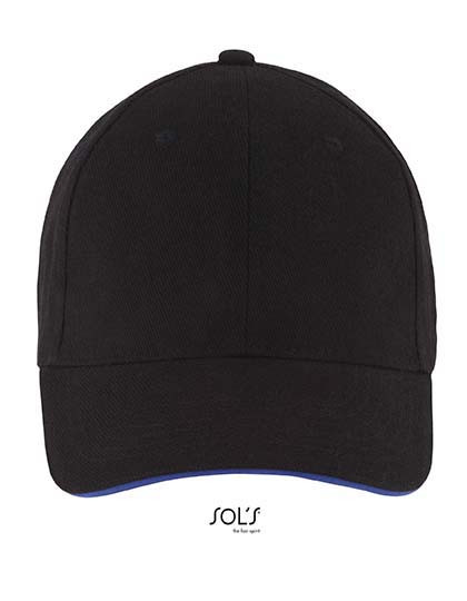 SOL´S Six Panel Cap Buffalo Black
