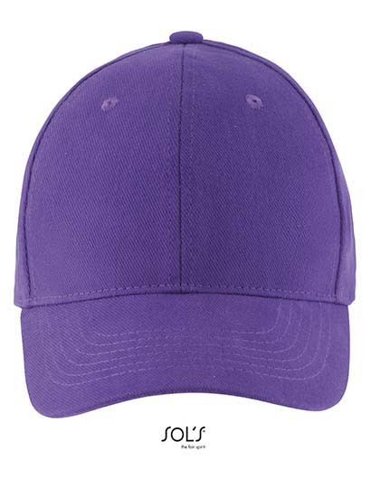 SOL´S Six Panel Cap Buffalo Dark Purple
