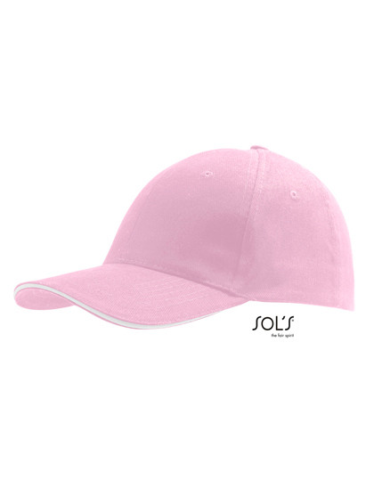 SOL´S Six Panel Cap Buffalo Pink