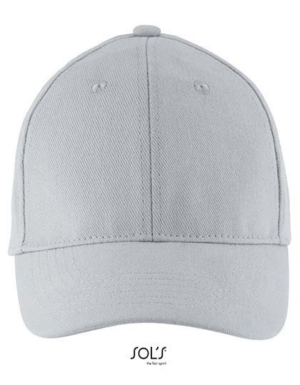 SOL´S Six Panel Cap Buffalo Pure Grey