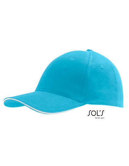 SOL´S Six Panel Cap Buffalo Turquoise