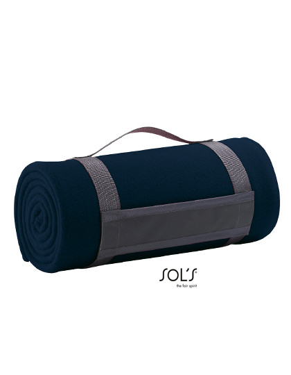 SOL´S Fleece Plaid French Navy