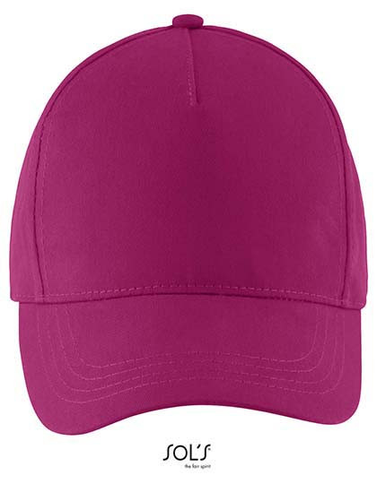 SOL´S Five Panel Cap Buzz Fuchsia
