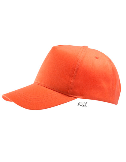 SOL´S Five Panel Cap Buzz Orange