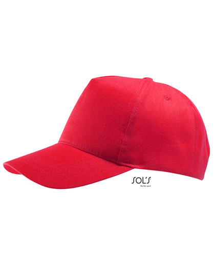 SOL´S Five Panel Cap Buzz Red