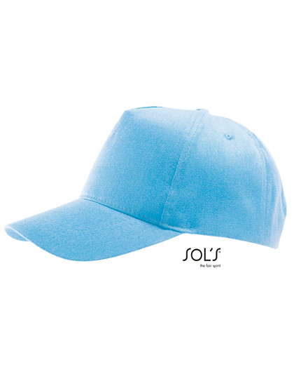 SOL´S Five Panel Cap Buzz Sky Blue