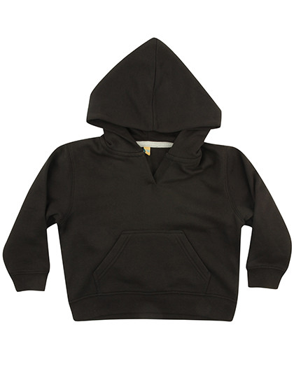 Larkwood Kids´ Hooded Sweatshirt Black