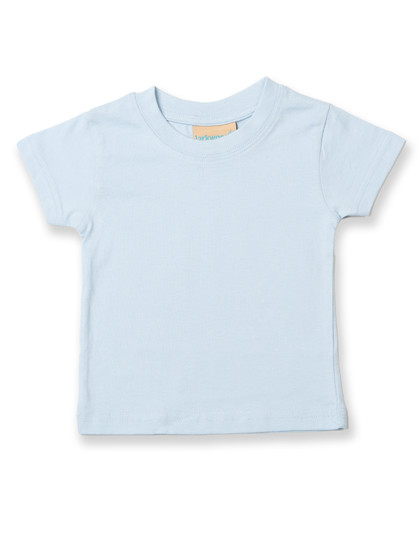 Larkwood Baby-Kids Crew Neck T-Shirt Pale Blue