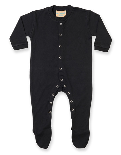 Larkwood Baby Sleepsuit Black