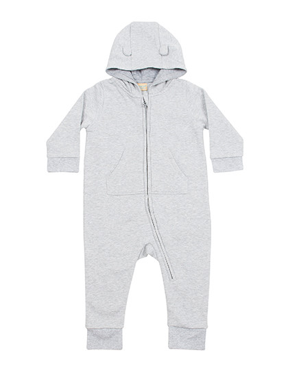 Larkwood Toddler Fleece All In One Heather Grey