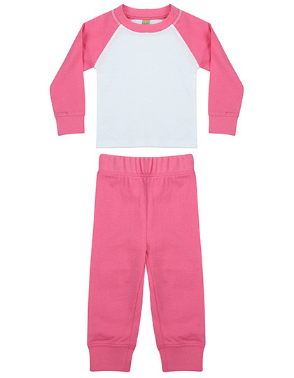 Larkwood Childrens´ Pyjamas Candyfloss Pink