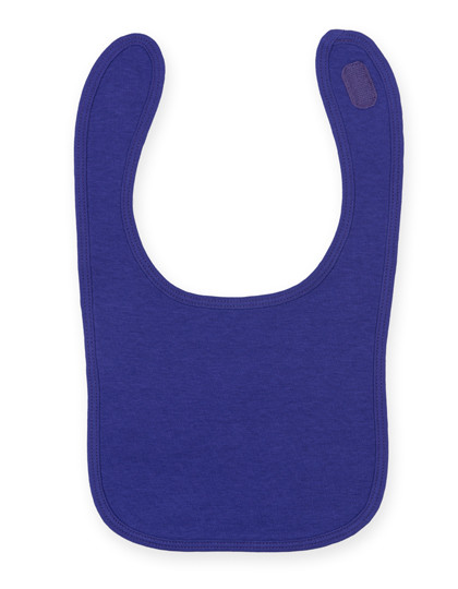 Larkwood Plain And Contrast Bib Purple