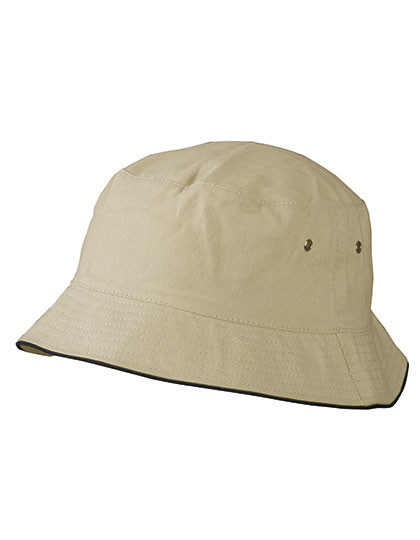 Myrtle beach Fisherman Piping Hat Khaki