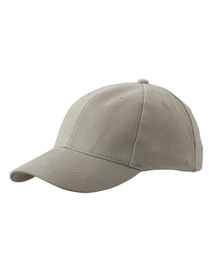 Myrtle beach 6-Panel Cap Laminated Beige