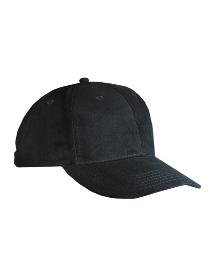 Myrtle beach 6-Panel Cap Laminated Black