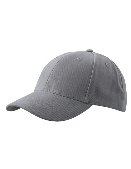 Myrtle beach 6-Panel Cap Laminated Dark Grey