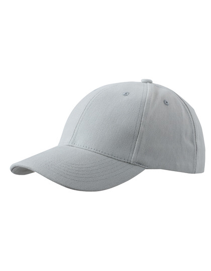Myrtle beach 6-Panel Cap Laminated Light Grey