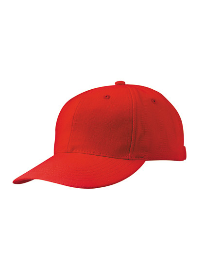 Myrtle beach 6-Panel Cap Laminated Red