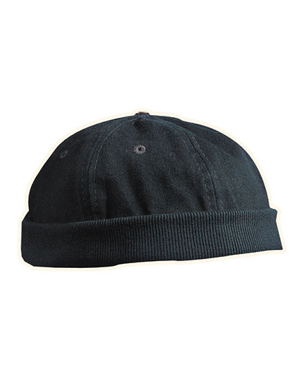 Myrtle beach 6 Panel Chef Cap Black