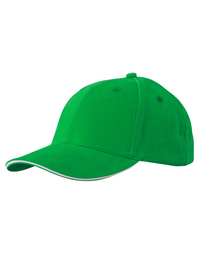 Myrtle beach 6-Panel Sandwich Cap Fern Green