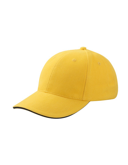 Myrtle beach 6-Panel Sandwich Cap Gold
