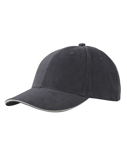 Myrtle beach 6-Panel Sandwich Cap Graphite