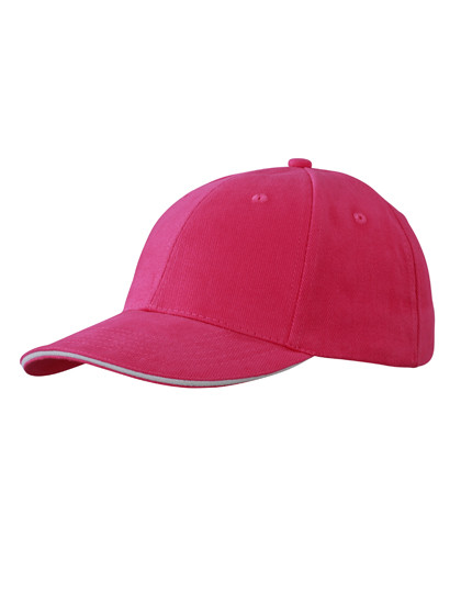 Myrtle beach 6-Panel Sandwich Cap Pink