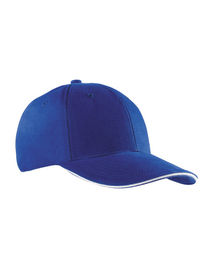 Myrtle beach 6-Panel Sandwich Cap Royal