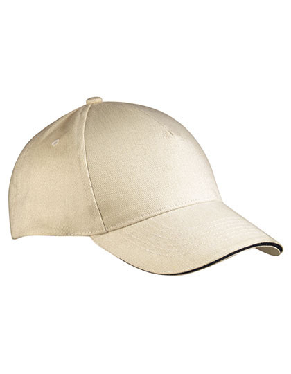 Myrtle beach 5 Panel Sandwich Cap Natural