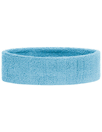 Myrtle beach Terry Headband Light Blue