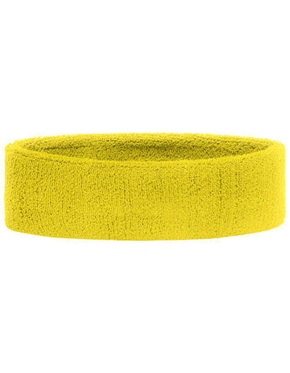 Myrtle beach Terry Headband Light Yellow