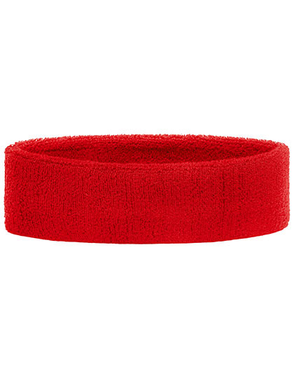 Myrtle beach Terry Headband Red