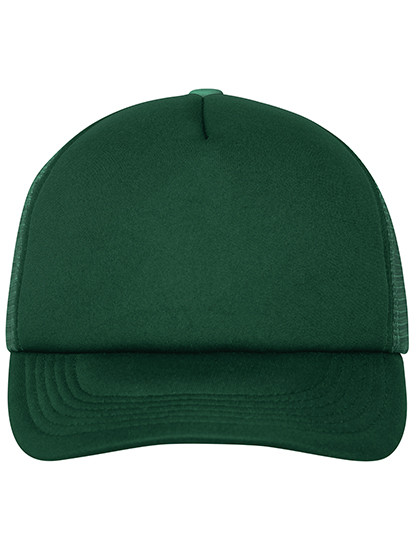Daiber 5-Panel Polyester Mesh Cap Dark Green