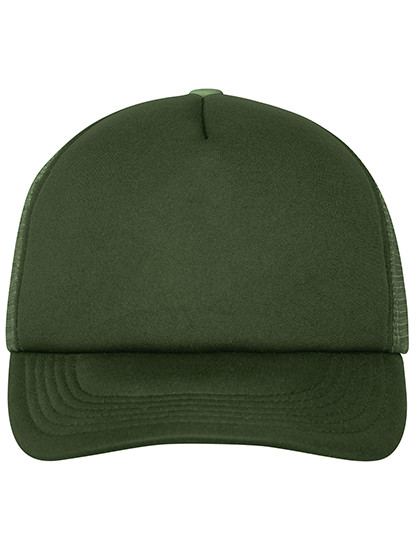 Daiber 5-Panel Polyester Mesh Cap Dark Olive
