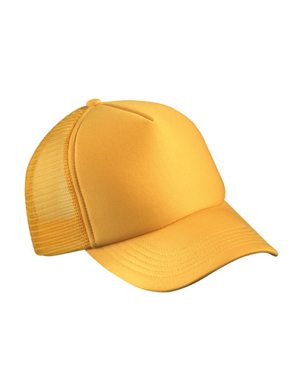 Daiber 5-Panel Polyester Mesh Cap Gold