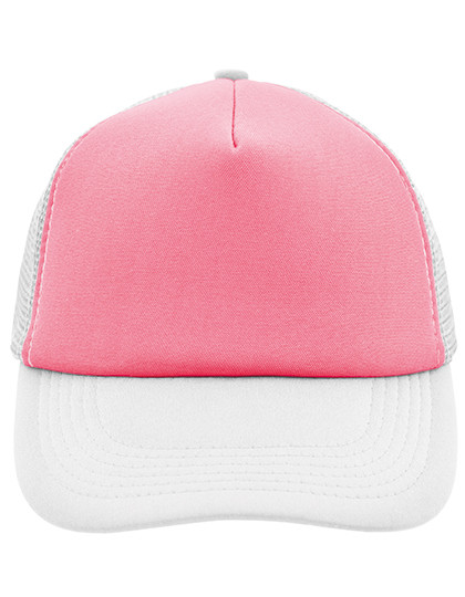 Daiber 5-Panel Polyester Mesh Cap Neon Pink