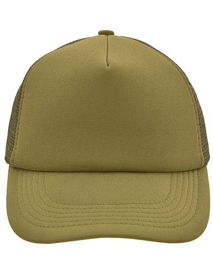 Daiber 5-Panel Polyester Mesh Cap Olive