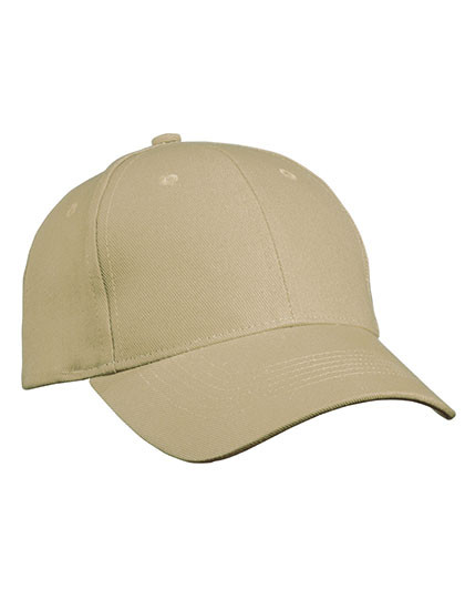 Myrtle beach 6 Panel Cap Heavy Cotton Beige