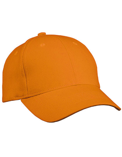 Myrtle beach 6 Panel Cap Heavy Cotton Orange