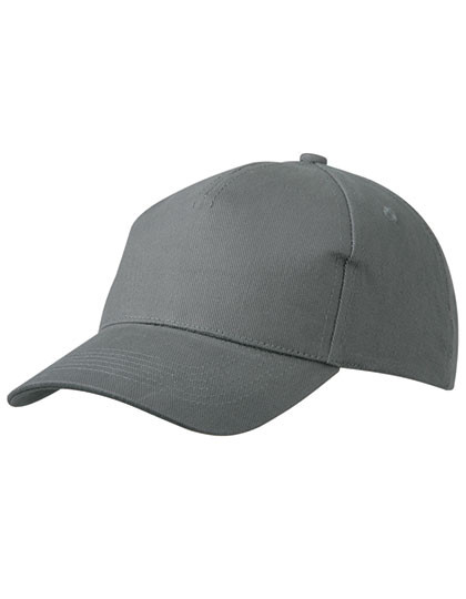 Myrtle beach 5 Panel Cap Heavy Cotton Dark Grey