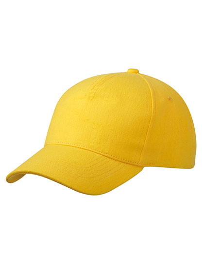 Myrtle beach 5 Panel Cap Heavy Cotton Gold