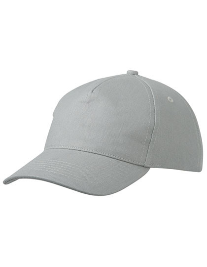 Myrtle beach 5 Panel Cap Heavy Cotton Light Grey
