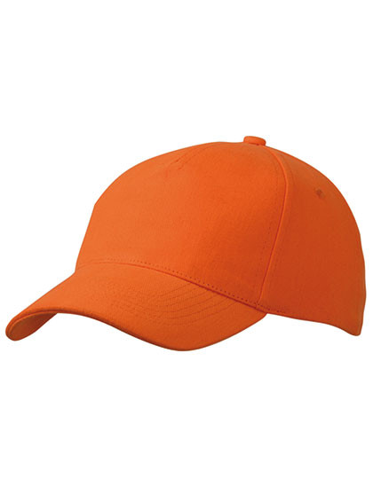 Myrtle beach 5 Panel Cap Heavy Cotton Orange